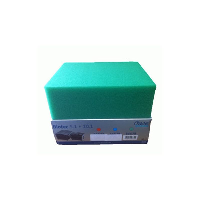 Photo 2 Mousse filtrante verte BioSmart 18000 / 20000 / 30000 / 36000 et BioTec 5.1 / 10.1