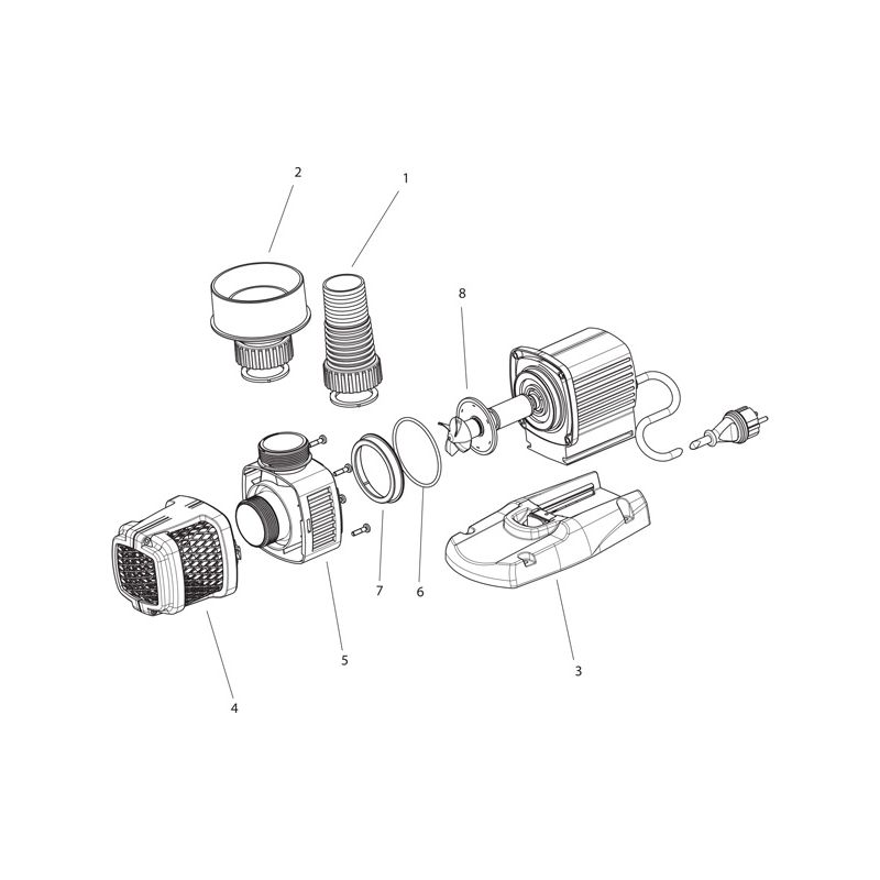 Schema AquaMax Gravity Eco 10000 Oase
