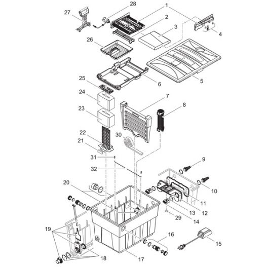 Schema BioTec ScreenMatic 12 Oase