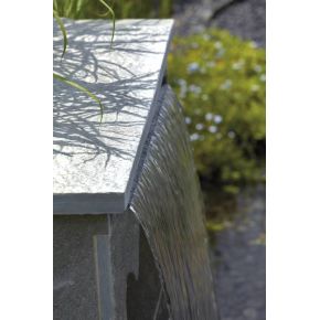 Exemple 2 Lame d'eau en acier inox Waterfall 90 cm OASE