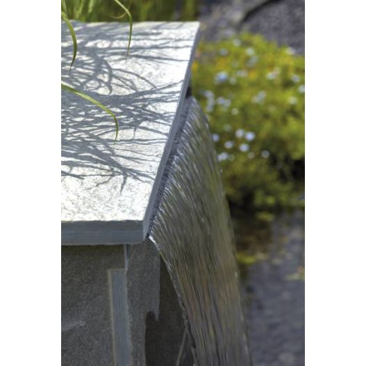 Exemple 2 Lame d'eau en acier inox Waterfall 90 cm OASE