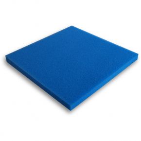 Mousse filtrante bleue 100x100x2cm Fine