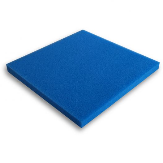 Mousse filtrante bleue 100x100x2cm Fine