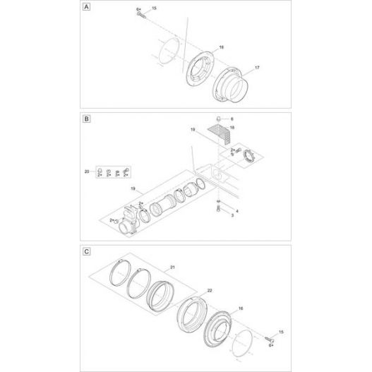 Schema 3 ProfiClear Premium Module Moving Bed Oase