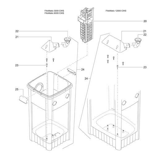 Schema 2 FiltoMatic CWS 7000 Oase