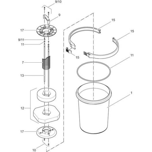 Schema 1 FiltoClear 3000 Oase