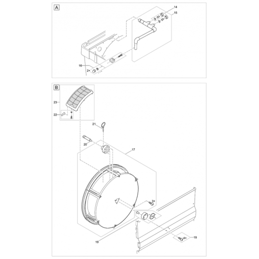 Pièces détachées : ProfiClear Premium Compact-M pumped EGC