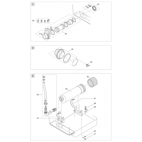 Pièces détachées : ProfiClear Premium Compact-M pumped EGC