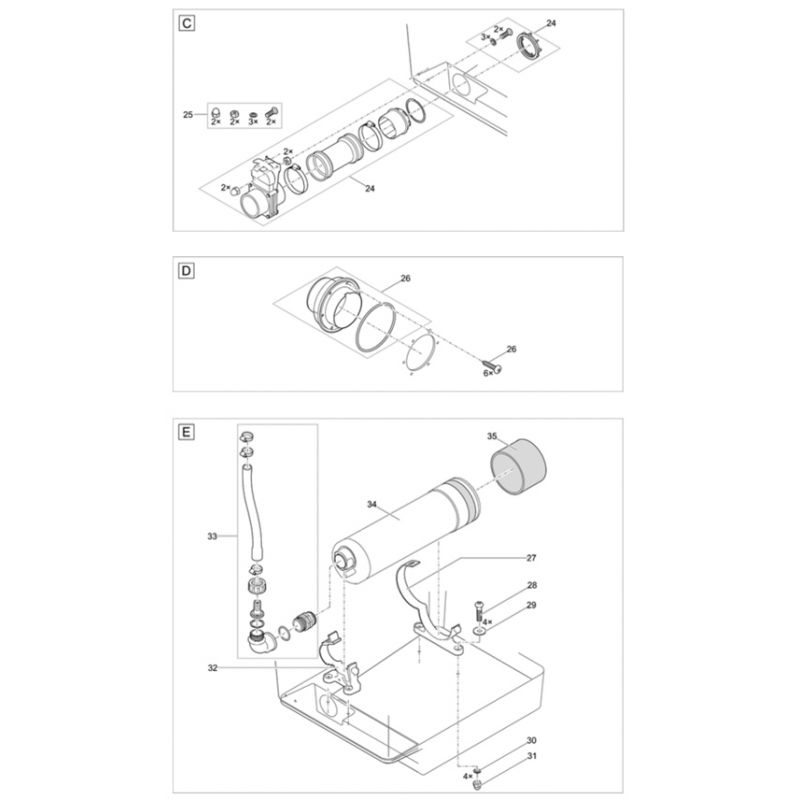 Pièces détachées : ProfiClear Premium Compact-M gravity EGC