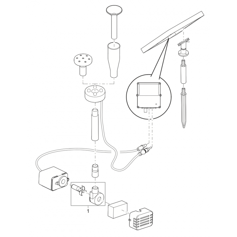 Schema Pontec PondoSolar 600 Control