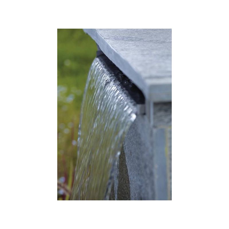Photo Lame d'eau en acier inox Waterfall XL 90 cm OASE