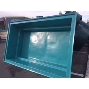 Photo 1 Bassin Rectangulaire 340 x 215 x 90 cm 5000L Bleu