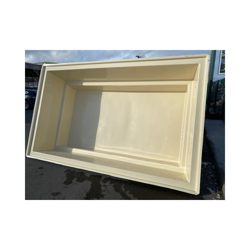 Photo 1 Bassin Rectangulaire 340 x 215 x 90 cm 5000L Beige