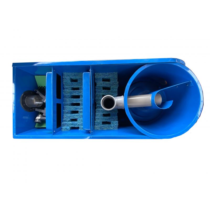 Interieur Kit Filtration vortex 3 chambres de 20 à 25 m3