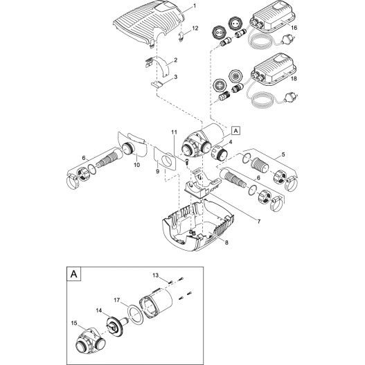 Schema AquaMax Eco Premium 12000 / 12 V Oase