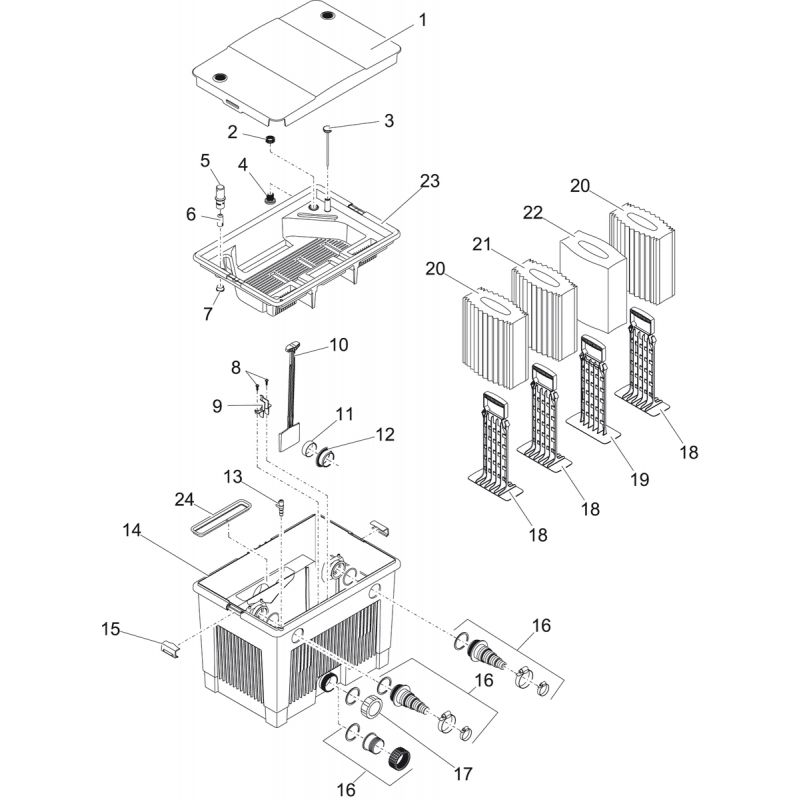 Schema BioSmart 18000/ Biotec 5.1 Oase