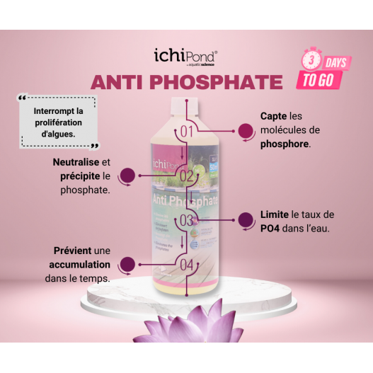Affiche 1 Anti Phosphate 50m³ Aquatic science