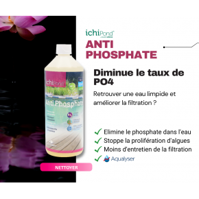 Affiche 2 Anti Phosphate 25m³ Aquatic science