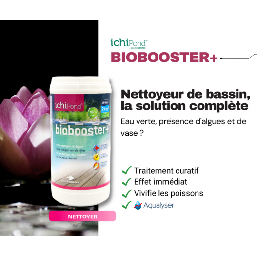 Affiche 2 BioBooster+ 3000 (3m³) Aquatic Science