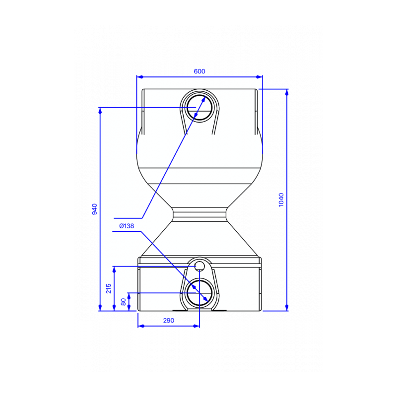 Schema 1 SuperBead large marbre blanc