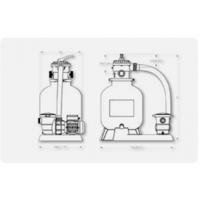 Schema Platine de Filtration mini piscine 400