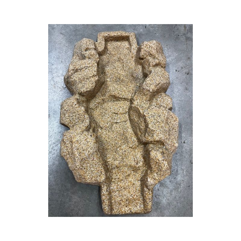 Photo 1 Elément de cascade pour bassin granit droit résistant et réaliste