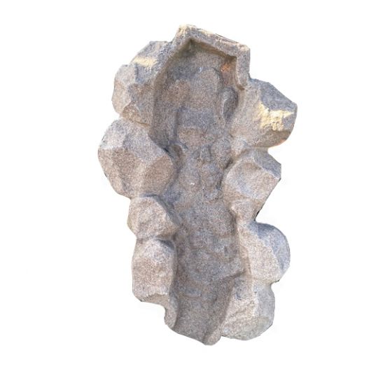 Photo 3 Elément de cascade pour bassin granit courbe droite