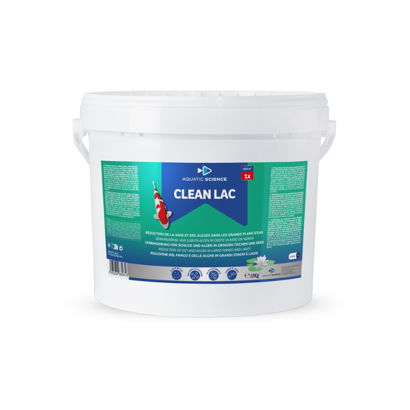 Clean Lac 800m² (12Kg) Aquatic science