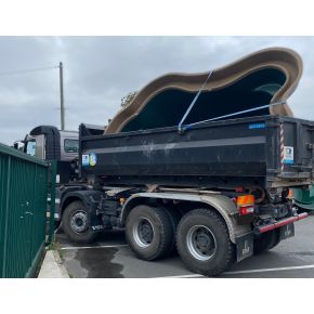 Livraison bassin 11000l