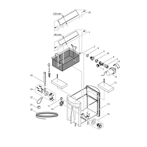 Schema Skimmer 250 Oase