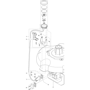 Schema Kit éclairage LED blanc fontaines flott.