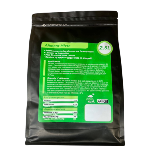 Nourriture poisson Mixte - Expert Bassin