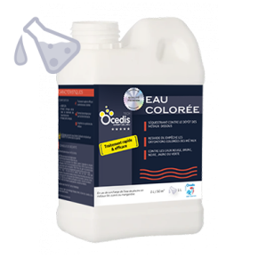 Eau colorée 1L Ocedis