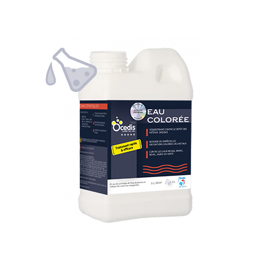 Eau colorée 1L Ocedis