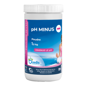 pH Minus Piscine 1,5kg Ocedis