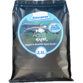 Nourriture poisson Esturgeon 2.5L Aqua Excel - Expert Bassin