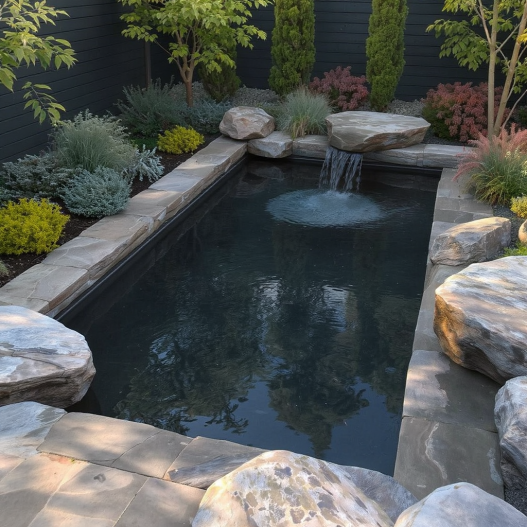 bassin de jardin préformé garantie 20 ans