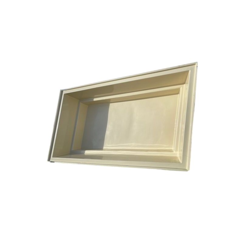 Mini Piscine Rectangulaire 340 x 215 x 90 cm 4500L beige