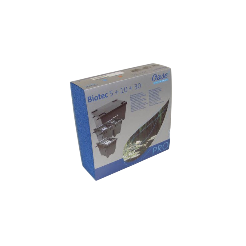Mousse filtrante 54031 bleue pour BioTec Oase - Expert Bassin