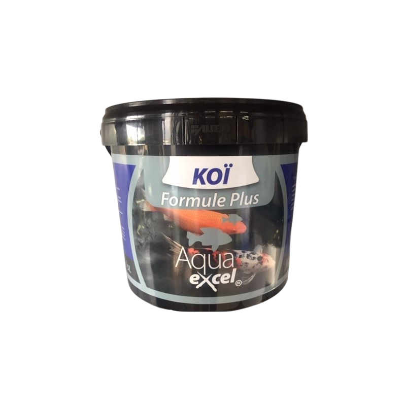 Nourriture Carpe Koi Formule plus 10L Aqua Excel - Expert Bassin