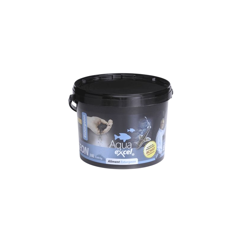 Nourriture poisson Esturgeon 10L Aqua Excel - Expert Bassin