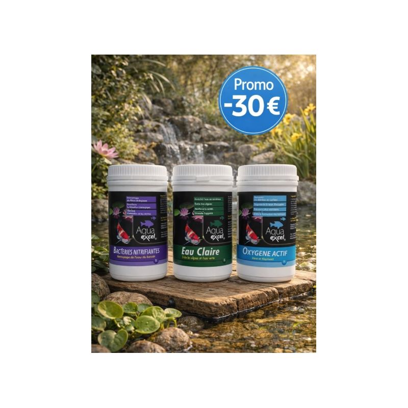 Eau claire 1Kg- traitement naturel pour une eau de bassin saine et claire-Expert bassin