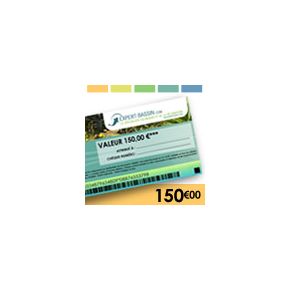 Photo Chèque cadeau 150 Euros