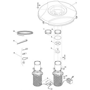Schema AirFlo 4,0 kW / 400 V Oase