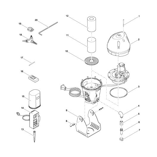 Schema JumpingJet Rainbow Star Set additionnel Oase
