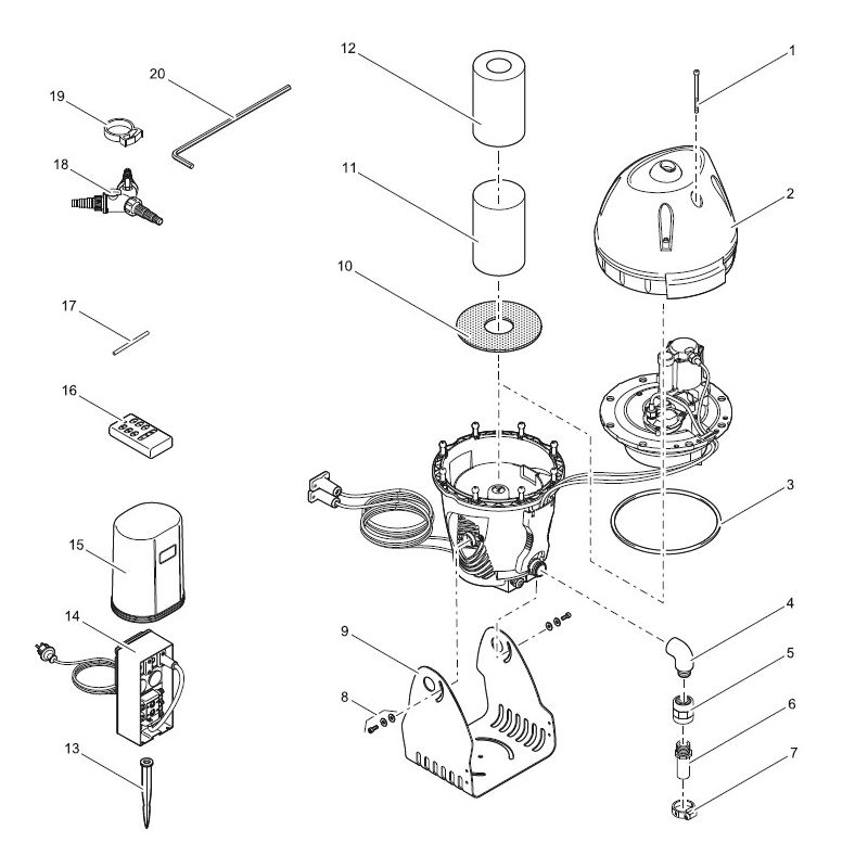 Schema JumpingJet Rainbow Star Set Oase