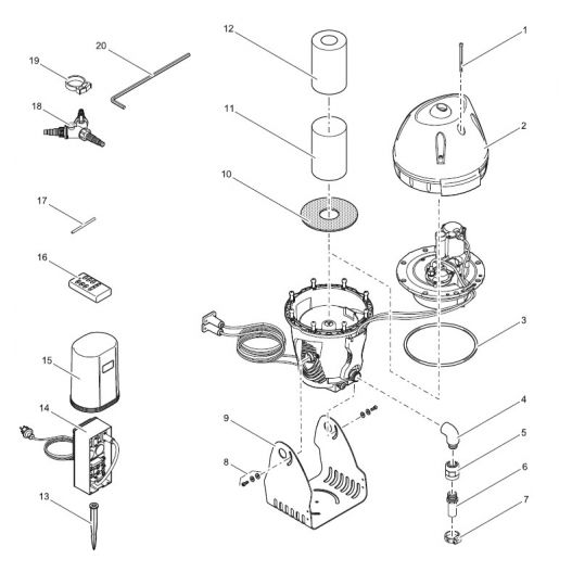 Schema JumpingJet Rainbow Star Set Oase