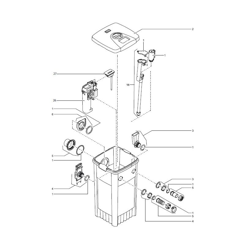 Schema 3 FiltoMatic CWS 7000 Oase