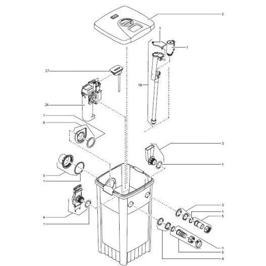 Schema 1 FiltoMatic CWS 12000 Oase