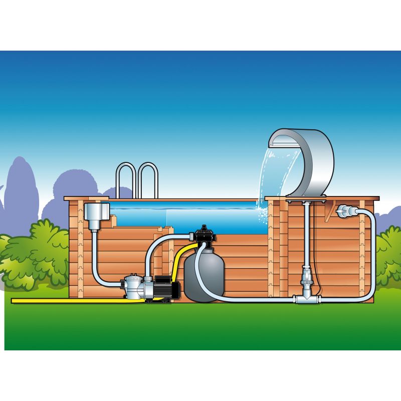 Schema 2 Lame d'eau Cobra Ubbink
